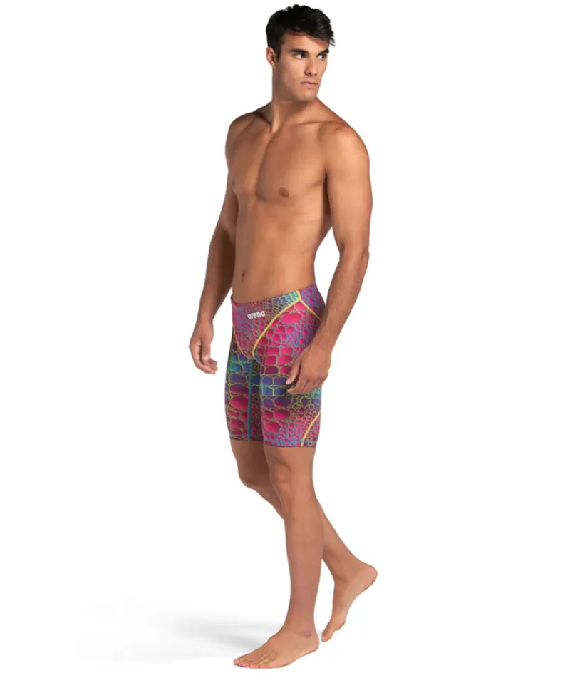 Arena Men's Powerskin ST Next Limited Edition Jammer Aurora Caimano-2